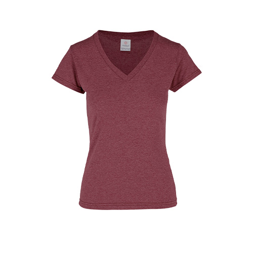 PLAYERA YAZ POLY DAMA CUELLO V - Vista 2